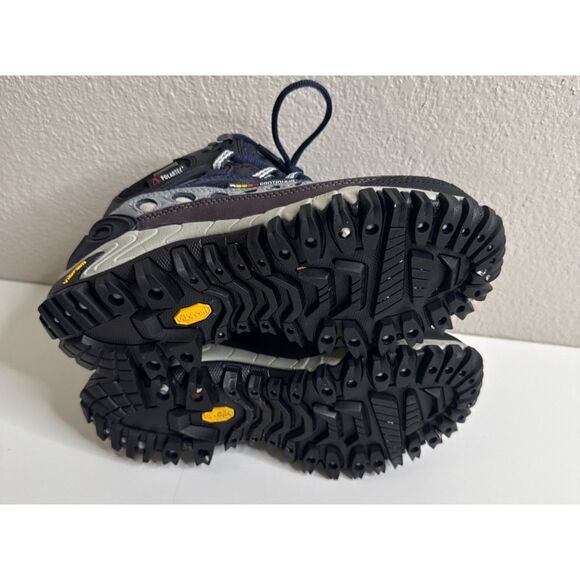 Merrell Thermo Pathfinder Hiking Boots Shoes Womens 7 Blue Waterproof - Picture 11 of 12